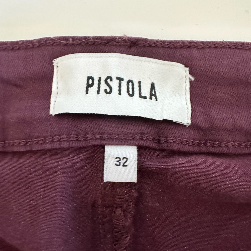 Women’s NWT Pistola Dark Purple Size 32‎ or 14 Cargo Skinny Pants - Picture 5 of 11